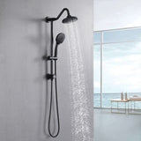 6 Inch Rain Shower Head with Handheld Shower Head Bathroom Rain Shower System W121956006