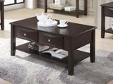 Coffee Table Of Two Drawers In Brown SR016387