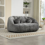 COOLMORE Bean Bag sofa Lazy Sofa Durable Comfort Lounger High Back Bean Bag Chair Couch for Adults W395P199620