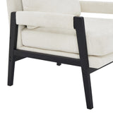 Kelly Mid-Century Modern Chenille Upholstered Accent Armchair T2574P240952