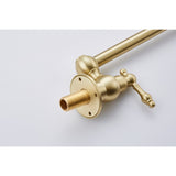 Wall Mount Folding Kitchen Pot Filler Faucet W2287P153400