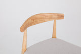 Mid-Century Modern Design Solid Wood 24" Counter Stools ,Upholstered Counter Stools with Wood Legs W2812P269425