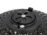 13in Round Ceramic Charcoal Grill Black 06062545