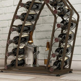 Unique Design Wine Bakers Rack, Freestanding Wine Rack with Storage Bottle, Wine Storage Home Bar W2167P202396
