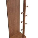 Full-length mirror solid wood rubber wood glass, 65.7*17.7in Large mirror W2987P225477