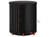 Collapsible Rain Barrel, 100 Gallon Portable Rainwater Collection System, Durable 1000D PVC 73340390