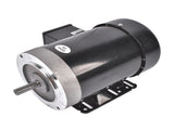 NEW MA0507E AC MOTOR, 3/4HP, 1725RPM, 3PH, 206-230V/460V, 56C/TEFC, WITH BASE 12240543
