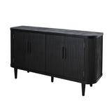 Accent Storage Cabinet, Modern Accent Buffet Cabinet Adjustable Shelves, Freestanding Sideboard W2729P202565