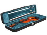 Brand new 4/4 acoustic matte tiger stripe violin set includes phonetic symbols sticker, tuner, 31801211