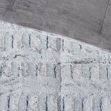 Full/Queen Back Print Long Fur Comforter Mini Set B03597194