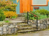 Handrails for Outdoor Wrought Iron Solid Wood Hand Railing for Concrete 03366847