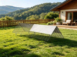 118.1 x 28 x 24.2 Inch Chicken Tunnels, Portable Chicken Coop Run for Yard, Easy Installation 03129695