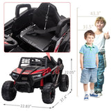 12V kids Ride On Mini UTV, Electric Car with Front LED Lights and Horn, Single Seat with a Safety W2181137667