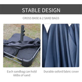 Outdoor beach umbrella/Double-Sided Market Umbrella 51516965