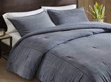 2PCS Twin/Twin XL Twill Washed Comforter Set B035P341111
