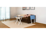Modern Solid Wood Folding Tray Tables, Set of 2, Seaside 71160664