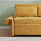 Chenille fabric pull-out sofa bed,sleeper loveseat couch with adjustable W848132155