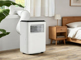 440 Sq.Ft White Portable Mobile AC, Dehumidifier Fan 24H Timer, Auto Sleep, Window Kit 16400877