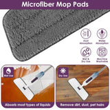 Spray for Floor Cleaning - No Battery Required, 12OZ Leak-Proof Water Bottle, 360&deg Flexible 03956846