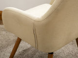 Tuchico Contemporary Fabric Accent Chair, Tan T2574P164259
