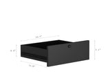 Tall Nightstand with Charging Station,Modern Bedside Tables with Storage Shelves & 2 37130185