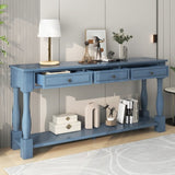 Console Table 63" Long Console Table with Drawers and Shelf for Entryway, Hallway, Living Room 60562639