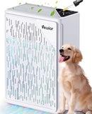 Air Purifiers for Home Large Room, VEWIOR H13 True HEPA Cleaner for Bedroom with PM2.5 Display 91069623