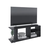 Goodwood Minimalistic Tv Stand for 65-Inch TV With 5 Open Shelves B200P235844