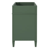 ZNTS 30'' Bathroom Vanity without Top Sink, Modern Bathroom Storage Cabinet with 2s and a Tip-out WF305075AAF