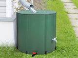 132 Gallon Folding Rain Barrel Water Collector Green 39289115
