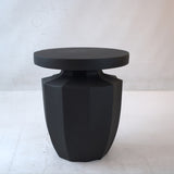 Decorative Garden End, 20.3" H Modern Heavy Duty Patio Sturdy Faux Terrazzo Accent Side W2734P194118