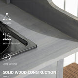 Garden Work BenchOpen Shelf Storage 45594946