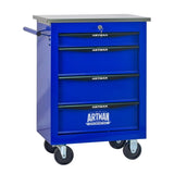 4 Drawers Multifunctional Tool Cart with Wheels,Metal Rolling Tool Cart Storage for Garage Workshop W1102P298224
