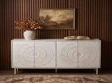 Shabby Chic Wood Sideboard Buffet Accent Bedroom Media Hallway Curio Kitchen Hutch Storage Cabinet W2263P503296