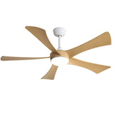 ZNTS 52 Inch Modern Ceiling Fan with 22W LED Light and Remote Control 5 ABS Blades for Living Room W934P230464