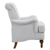Accent Chair With Comfy Chenille Club Fabric,Comfy Upholstered Living Room Arm Chair,Springs W3042P262909