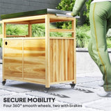 Camping CartGrill CartOutdoor Bar Cart 45585647