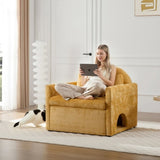 Modern Style Chenille Oversized Armchair Accent Chair Single Sofa Lounge Chair for Living Room, W2997P294097
