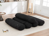 Adjustable Floor Sofa, Corduroy Lazy Sofa with Adjustable Straps for Versatile Configurations, W1170P365602