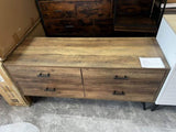 Wood Dresser with 6 Drawers, Wooden Storage Closet for Bedroom, Solid Clothes Cabinet with Sturdy W1820P145379