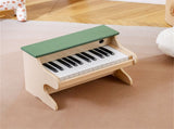 25-Key Kids Piano Keyboard - Realistic Sound & Finger-Sized Keys, Wooden Educational Toy for 3 90415903