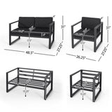 NAVAN 3 PC CHAT SET 63056.00DGY