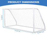 182*120*80cm PVC Pipe Three-In-One With Target Cloth Football Goal 62994777