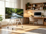 Mobile Rolling TV Stand for 35-100 Inch TVs, Portable TV Cart with Wheels, Holds up to 198 lbs 77106942
