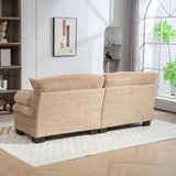 Two-seat Sectional Sofa Modular Deep Seat Sofa Couch Chenille Sofa Sleeper Comfy Upholstered W676P278753