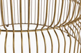 CT901 Modern Contemporary Metal Nested base and Tinted tempered glass top material 30" Coffee Table, B009P306192
