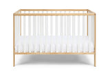 Deux Remi 3-in-1 Convertible Island Crib Natural/White B02263768