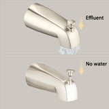 ZNTS Wall Mounted Tub Spout And Shower Valve Kit W121949757