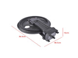 Black Idler Pulley Fit for Hitachi ZX50U-3 9237507,John Deere 50D 50G 9318048 43855611
