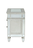 Glam Luxury Bedroom Mirrored Finish Nightstand with 2 Drawers Wooden Furniture 1pc B2741P324362